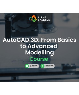 AutoCAD 3D: From Basics to Advanced Modelling Alpha Academy Code Other Key GLOBAL